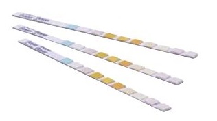 Urinalysis test strips